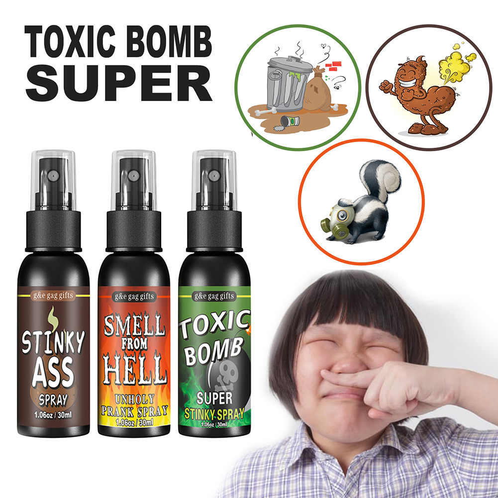 Party Games Bomb - 30ml Fart Gag Spray Prank Joke