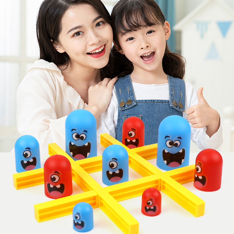 Party Games Juego - Tic-Tac Toe Board Game Puzzle Toys