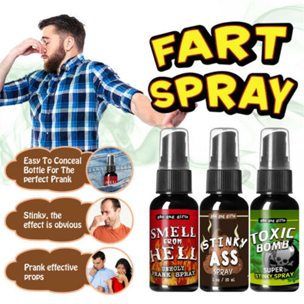 30ML Liquid Fart Spray Can Sti - đánh giá và giá Party Games Bomb