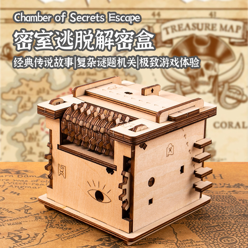 High Difficulty 3D Wooden Box  - đánh giá và giá Party Games Juego