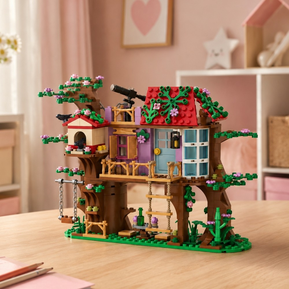 462pcs City Friends Bird Tree  - đánh giá và giá Ladder Toss Set