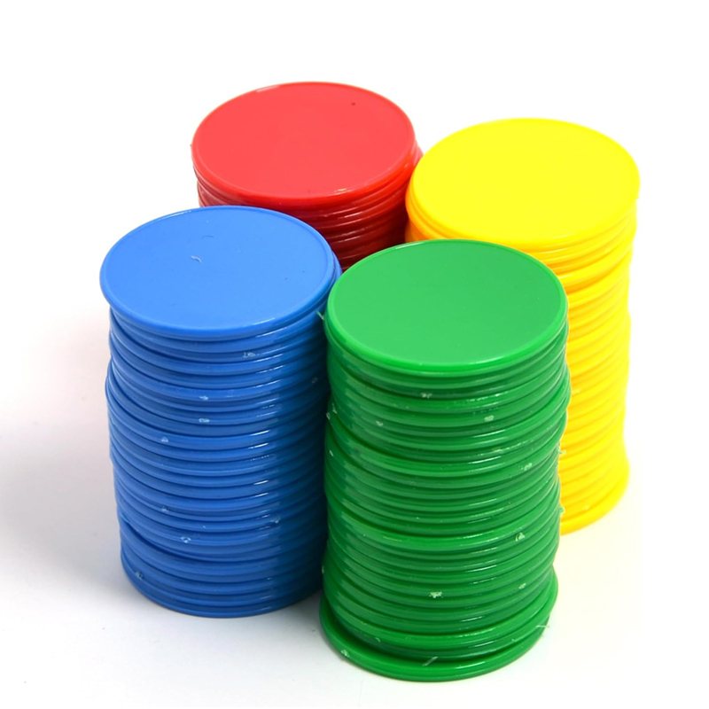 Bingo Markers Chips 37MM 4 Col - đánh giá và giá Party Games Juego