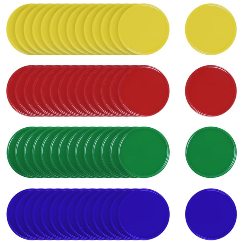 Bingo Markers Chips 37MM 4 Col - đánh giá và giá Party Games Juego