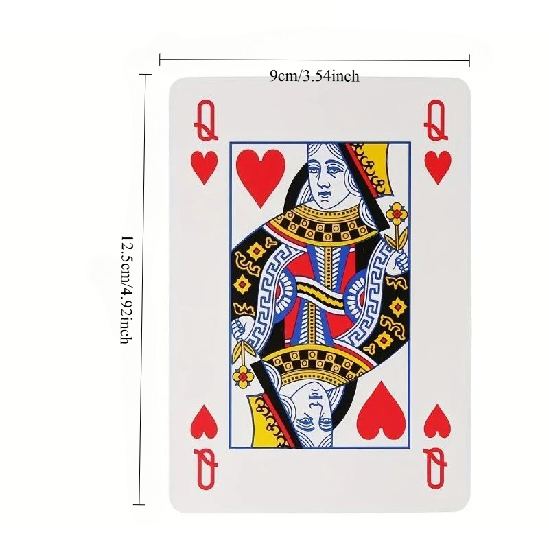 Oversized Playing Cards Jumbo  - đánh giá và giá Party Games Juego