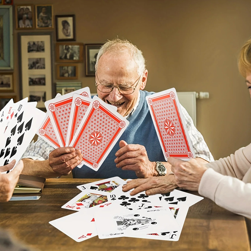 Oversized Playing Cards Jumbo  - đánh giá và giá Party Games Juego