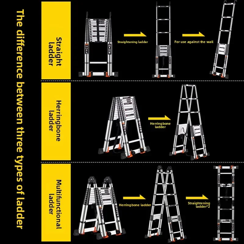 Telescopic ladder Aluminum all - đánh giá và giá Ladder Toss Set